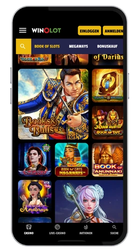 WinoLot Casino register